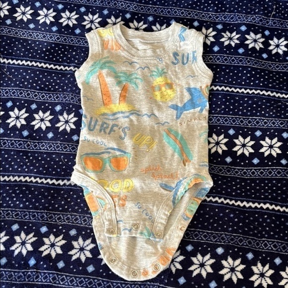 Carter's Other - Carter’s Surf's Up Kids One Piece Bodysuit